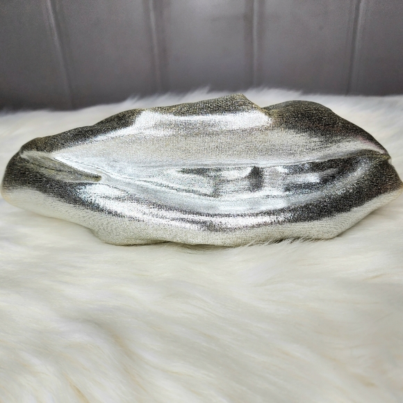 Vintage Faye Mell Design Silver Evening Bag - Picture 7 of 10